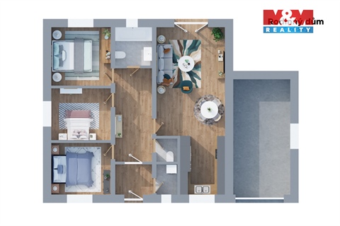 Prodej rodinného domu, 122 m² - 2