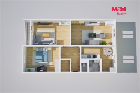 Prodej bytu 3+1, 81 m² 12