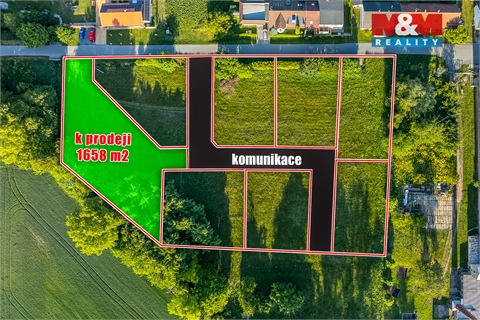 Prodej stavebního pozemku, 1 658 m² - 0