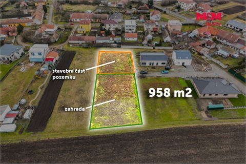 Prodej stavebního pozemku, 958 m² - 0