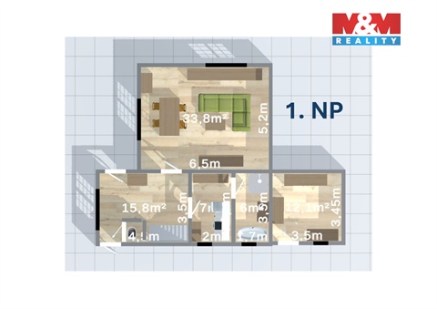 Prodej rodinného domu, 139 m² 14