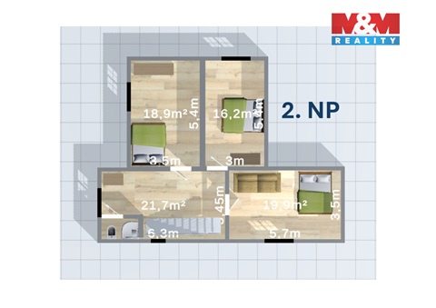 Prodej rodinného domu, 139 m² - 14