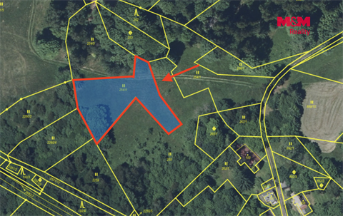 Prodej louky, 1 589 m² - 2