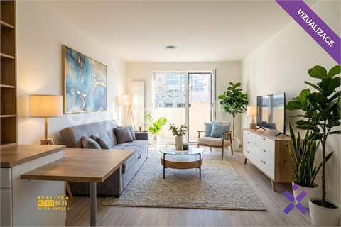 Pronájem bytu 1kk, 34 m² 2