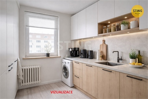 Prodej bytu 2+1, 43 m² - 0