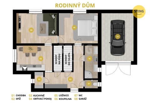 Prodej rodinného domu, 136 m² - 14