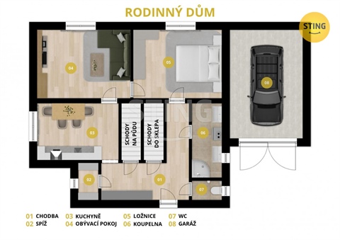 Prodej rodinného domu, 136 m² - 12