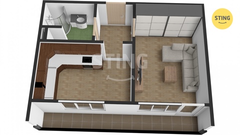 Prodej bytu 1+1, 45 m² - 10