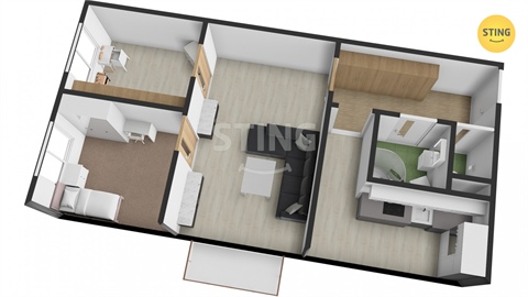 Prodej bytu 3+1, 65 m² 2