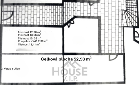 Prodej bytu 2+1, 53 m² - 6