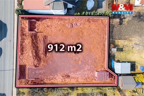 Prodej stavebního pozemku, 912 m² 2