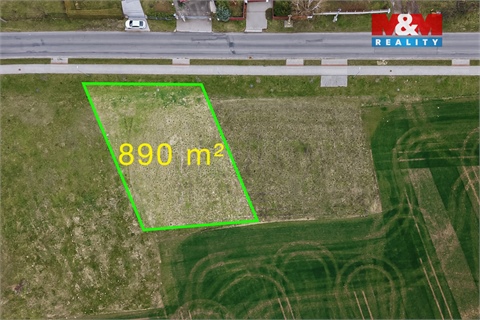 Prodej stavebního pozemku, 890 m² 2