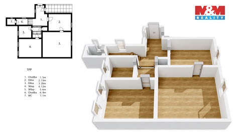 Prodej rodinného domu, 134 m² - 12