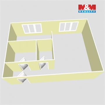 Pronájem bytu 1+1, 33 m² - 8