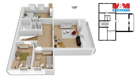 Prodej rodinného domu, 192 m² - 8