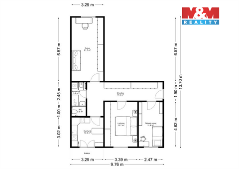 Prodej bytu 3+1, 84 m² 8