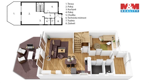 Prodej rodinného domu, 114 m² - 18