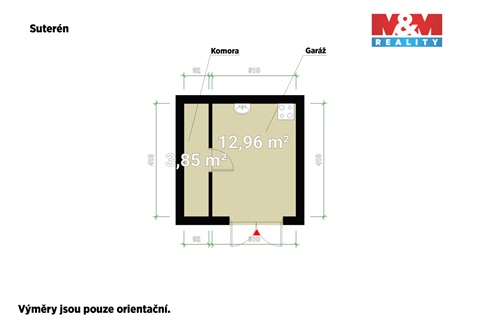 Prodej stavebního pozemku, 341 m² 20