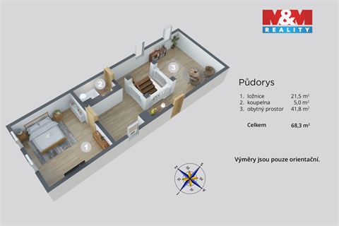 Prodej chaty / chapuly, 118 m² - 22