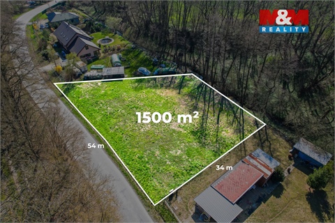 Prodej stavebního pozemku, 1 500 m² - 2