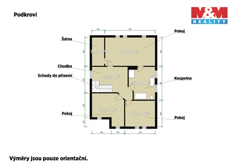 Prodej rodinného domu, 252 m² 26