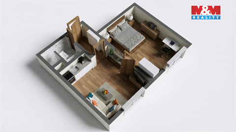 Prodej bytu 1+1, 36 m² - 12