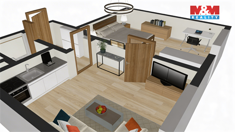 Prodej bytu 1+1, 36 m² - 6