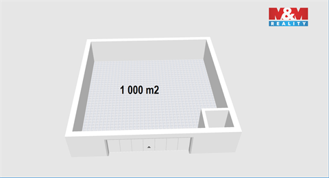 Pronájem výrobního objektu, 1 000 m² - 6
