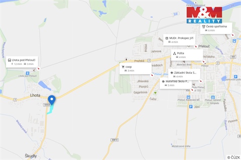 Prodej stavebního pozemku, 1 000 m² 12