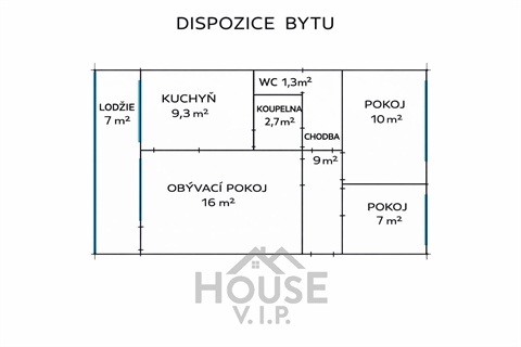 Prodej bytu 3+1, 64 m² - 24