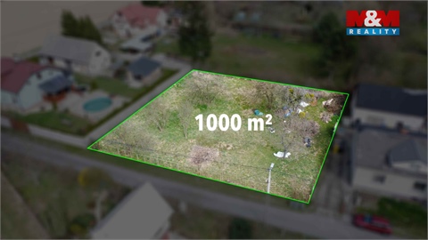 Prodej stavebního pozemku, 1 000 m² 2