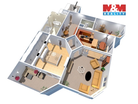 Pronájem bytu 3kk, 135 m² 20