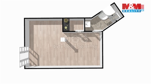 Pronájem obchodních prostor, 48 m² - 6