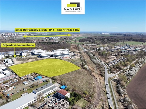 Prodej pozemku pro komerční výstavbu, 13 383 m² 2