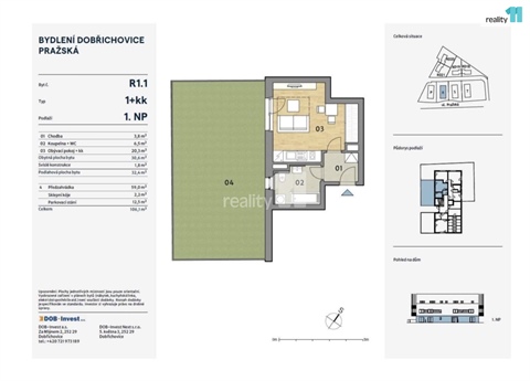 Pronájem bytu 1kk, 32 m² 10
