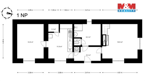 Prodej rodinného domu, 89 m² - 12