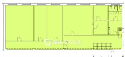 Pronájem kanceláře, 206 m² - 2