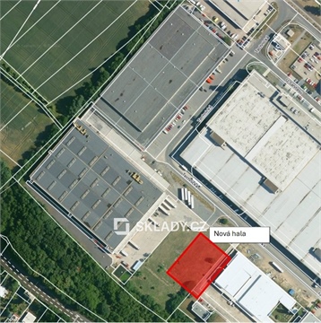 Pronájem skladu / haly, 3 000 m² - 0