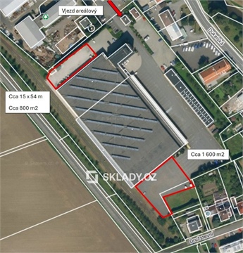 Pronájem pozemku pro komerční výstavbu, 1 600 m² 2