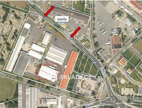 Pronájem skladu / haly, 107 m² 2