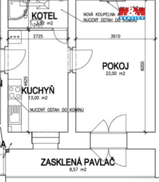 Pronájem bytu 2kk, 49 m² 10