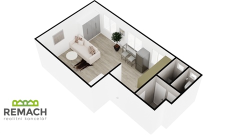 Pronájem bytu 1kk, 38 m² 8