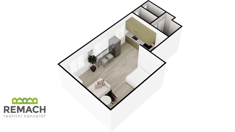 Pronájem bytu 1kk, 38 m² 10