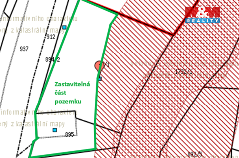 Prodej stavebního pozemku, 873 m² - 8