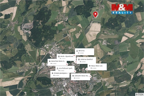 Prodej stavebního pozemku, 1 353 m² 78