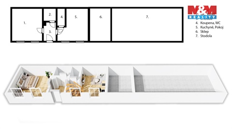 Prodej chaty / chapuly, 75 m² 12