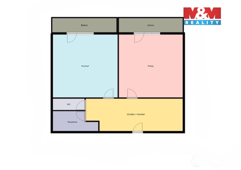 Prodej bytu 1+1, 51 m² 6