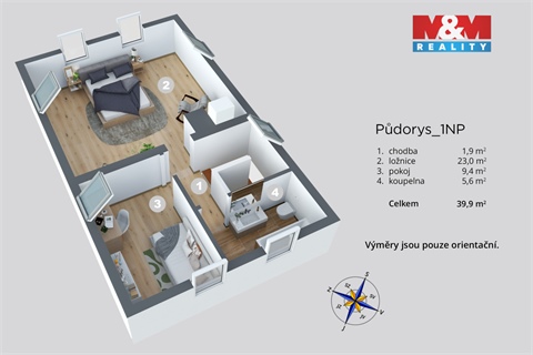 Prodej rodinného domu, 84 m² - 22