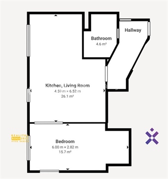 Pronájem bytu 2kk, 52 m² 16