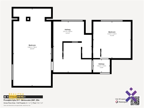 Pronájem bytu 2+1, 62 m² - 16